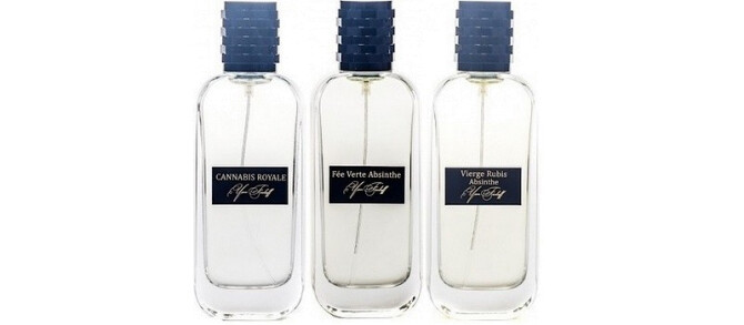 Cannabis Royale, Fée Verte Absinthe и Vierge Rubis Absinthe от YanFroloff Perfumer